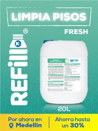 Refill Limpiador Desinfectante Fresh 20L